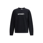 Black Cotton Sweatshirt Off-White