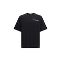 Black Cotton T-Shirt Casablanca