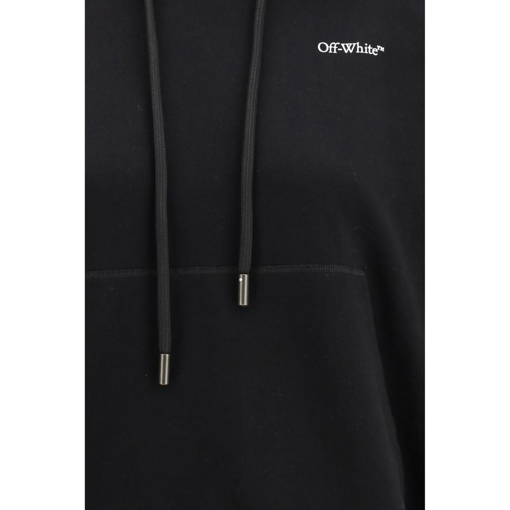 Black Cotton Sweatshirt Off-White