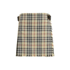 Multicolor Wool Mini Skirt Burberry