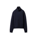 Blue Cashmere Turtleneck Miu Miu