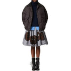 Blue Cashmere Turtleneck Miu Miu