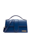 Dark NavyLeather Le Grand Bambino Handbag Jacquemus