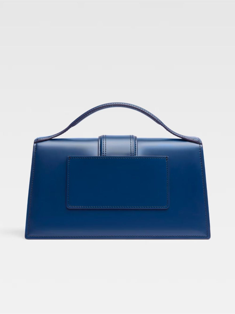 Dark NavyLeather Le Grand Bambino Handbag Jacquemus