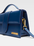 Dark NavyLeather Le Grand Bambino Handbag Jacquemus