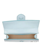 Pale blue Leather Le Grand Bambino Handbag Jacquemus