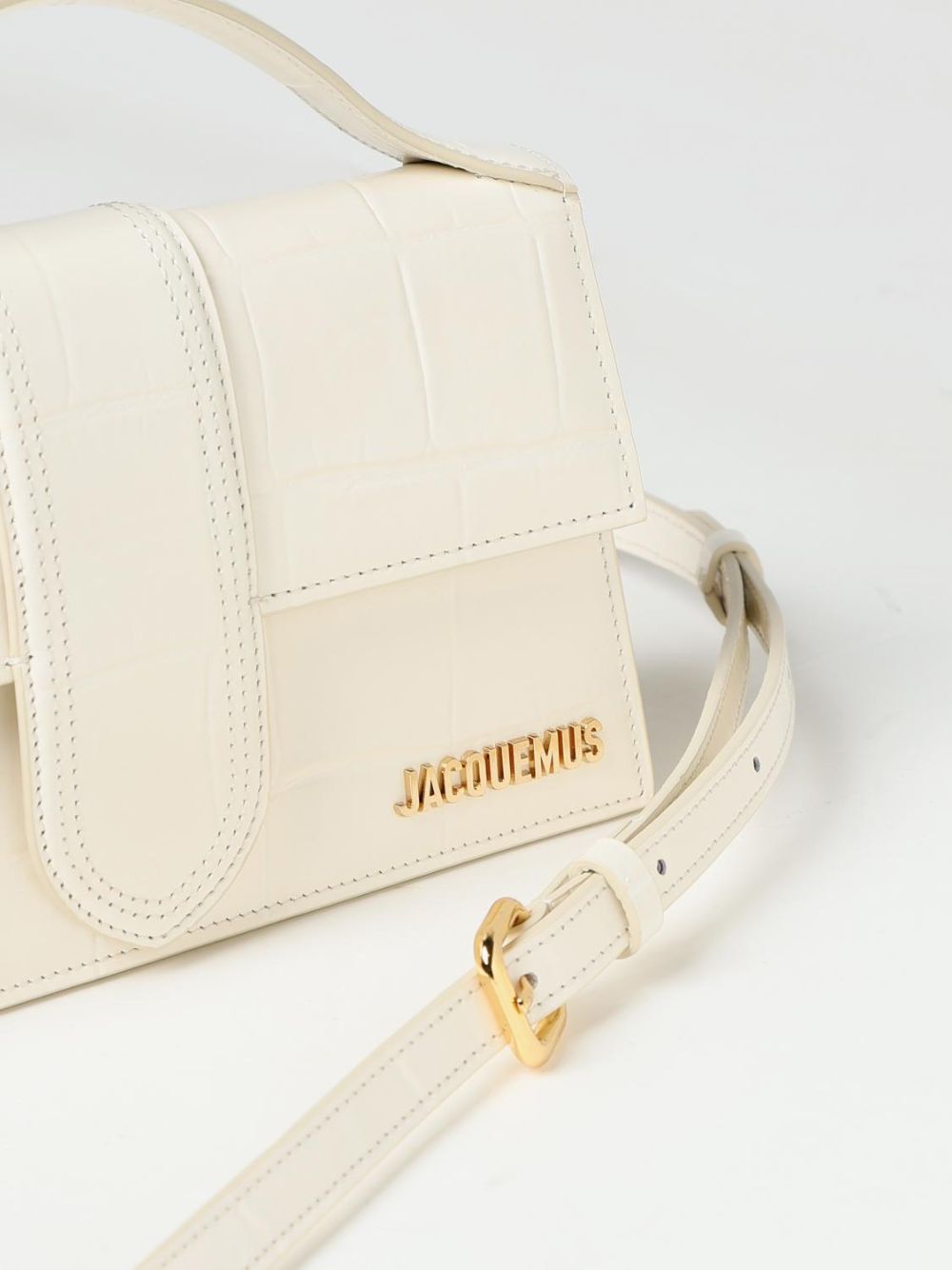 Ivory Cocco Le Grand Bambino Handbag Jacquemus