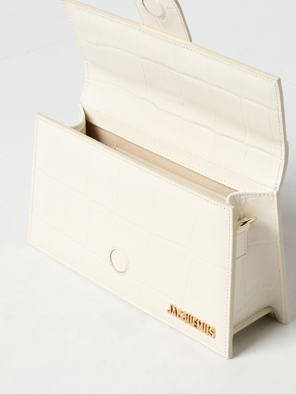 Ivory Cocco Le Grand Bambino Handbag Jacquemus