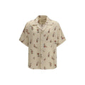 Multicolor Silk Pattern Shirt Valentino