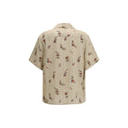 Multicolor Silk Pattern Shirt Valentino