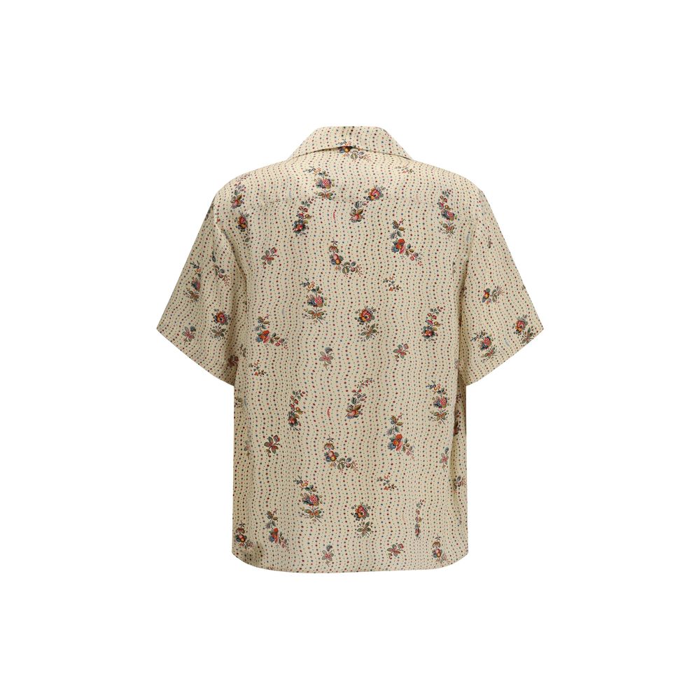 Multicolor Silk Pattern Shirt Valentino
