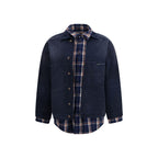 Blue Cotton Denim Jacket Balenciaga