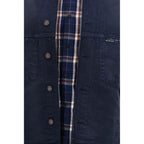 Blue Cotton Denim Jacket Balenciaga