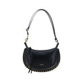 Black Calf Leather Bos Taurus Shoulder Bag Isabel Marant