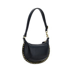 Black Calf Leather Bos Taurus Shoulder Bag Isabel Marant