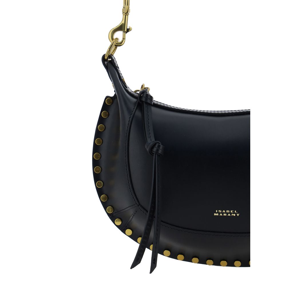 Black Calf Leather Bos Taurus Shoulder Bag Isabel Marant