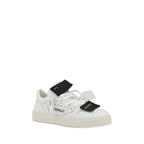 Black Calf Leather Bos Taurus Low Top Sneakers
