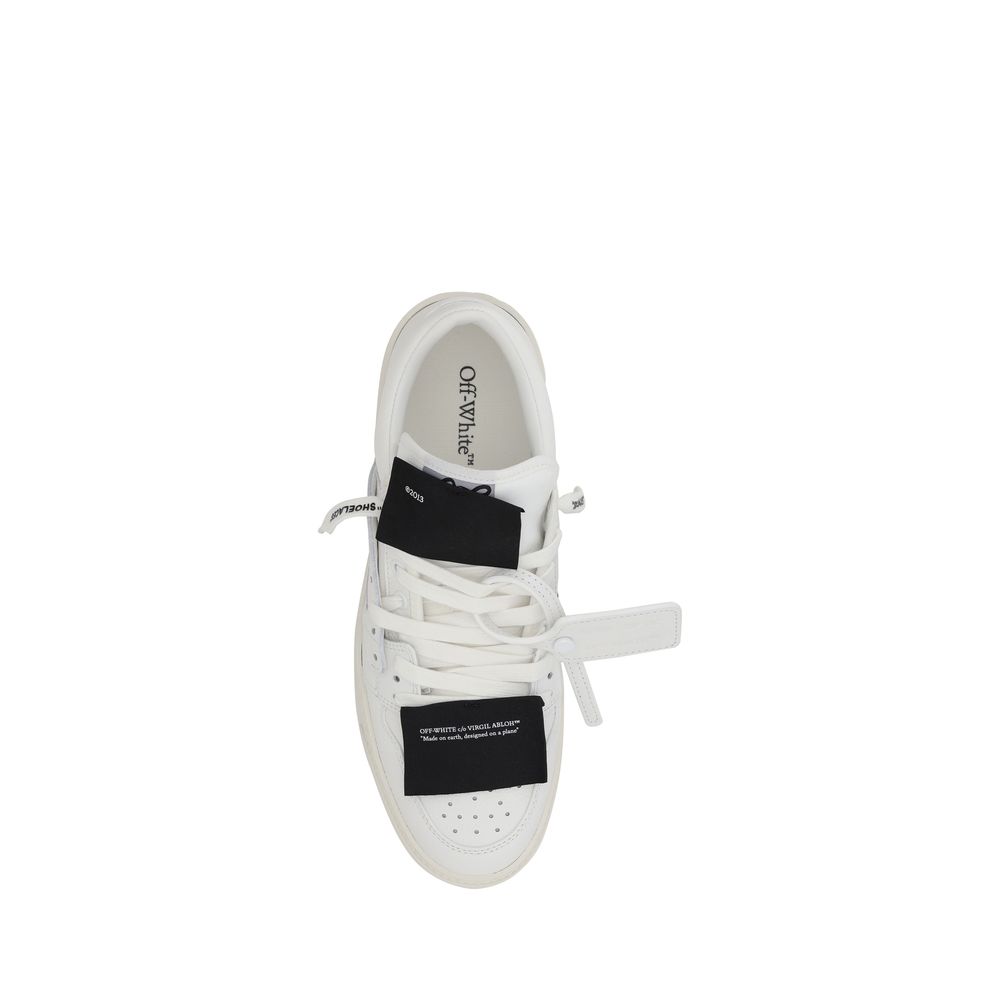 Black Calf Leather Bos Taurus Low Top Sneakers