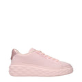 Pink Fabric Platform Sneakers Jimmy Choo