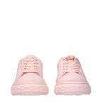Pink Fabric Platform Sneakers Jimmy Choo