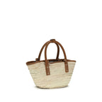 Brown Raffia Handbag