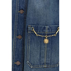 Blue Cotton Denim Jacket Chloé