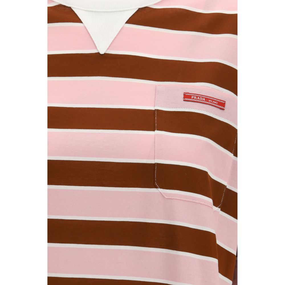 Multicolor Cotton T-Shirt Prada