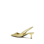 Bicolor Calf Leather Bos Taurus High Heel Pumps Prada