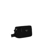 Black Nylon Shoulder Bag Prada