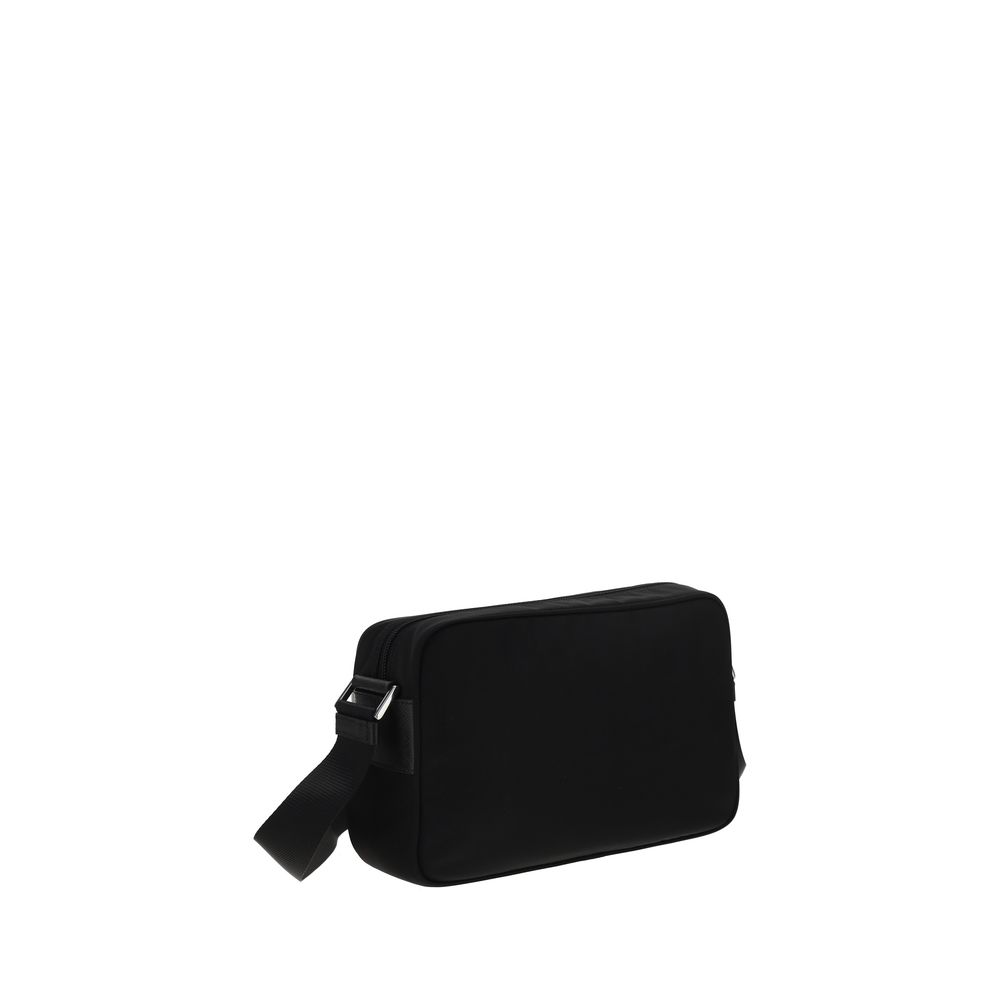 Black Nylon Shoulder Bag Prada