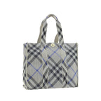 Gray Fabric Shoulder Bag