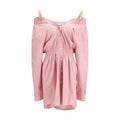 Multicolor Cotton Casual Dress Miu Miu