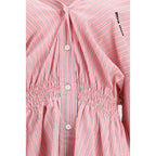 Multicolor Cotton Casual Dress Miu Miu