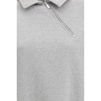 Gray Cotton Sweatshirt Miu Miu