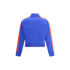 Blue Polyamide Sweatshirt Miu Miu