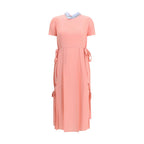 Multicolor Viscose Casual Dress Prada