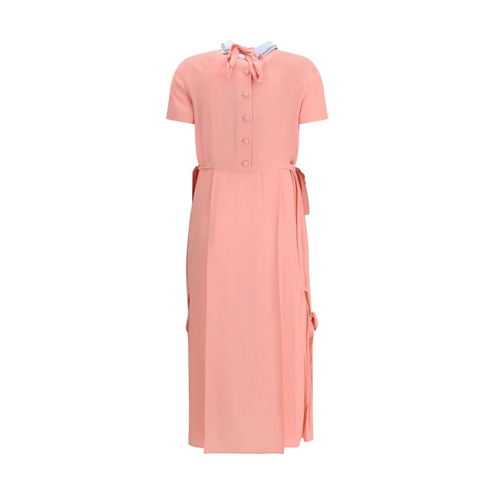 Multicolor Viscose Casual Dress Prada