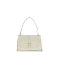 White Calf Leather Bos Taurus Shoulder Bag Ferragamo