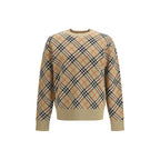 Beige Cotton Sweatshirt Burberry