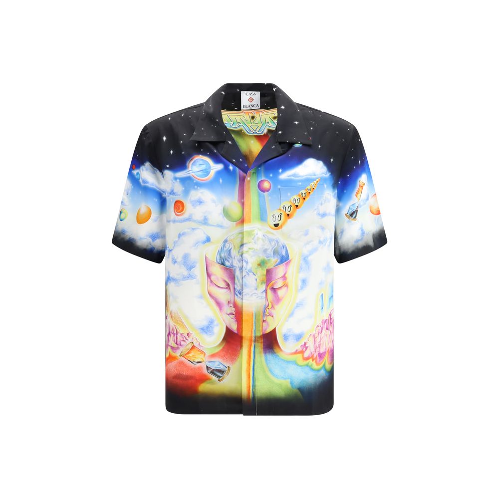 Multicolor Silk Pattern Shirt Casablanca
