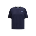 Blue Silk Sweatshirt Prada