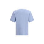 Blue Cotton Sleeveles T-Shirt Jacquemus