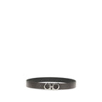 Brown Calf Leather Bos Taurus Belt Ferragamo