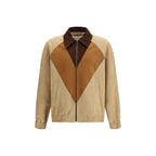 Brown Goatskin Biker Jacket Valentino