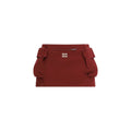 Bordeaux Cotton Mini Skirt Miu Miu