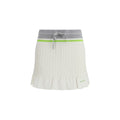 White Cotton Mini Skirt Casablanca