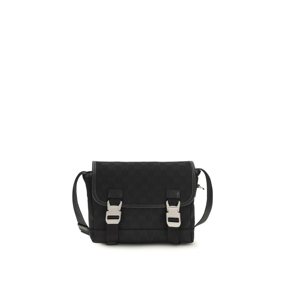 Black Polyester Shoulder Bag Gucci