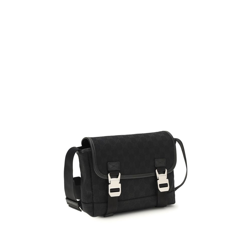 Black Polyester Shoulder Bag Gucci