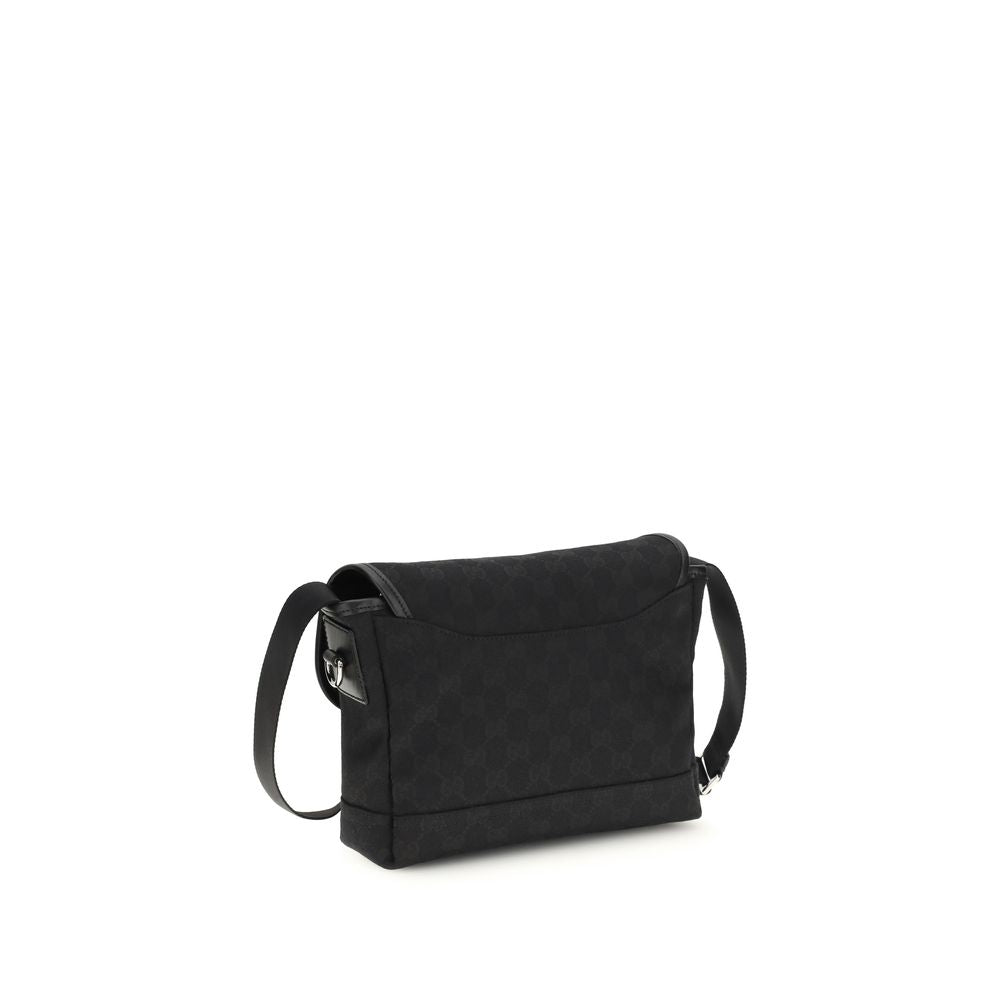 Black Polyester Shoulder Bag Gucci