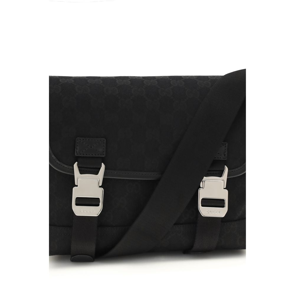 Black Polyester Shoulder Bag Gucci
